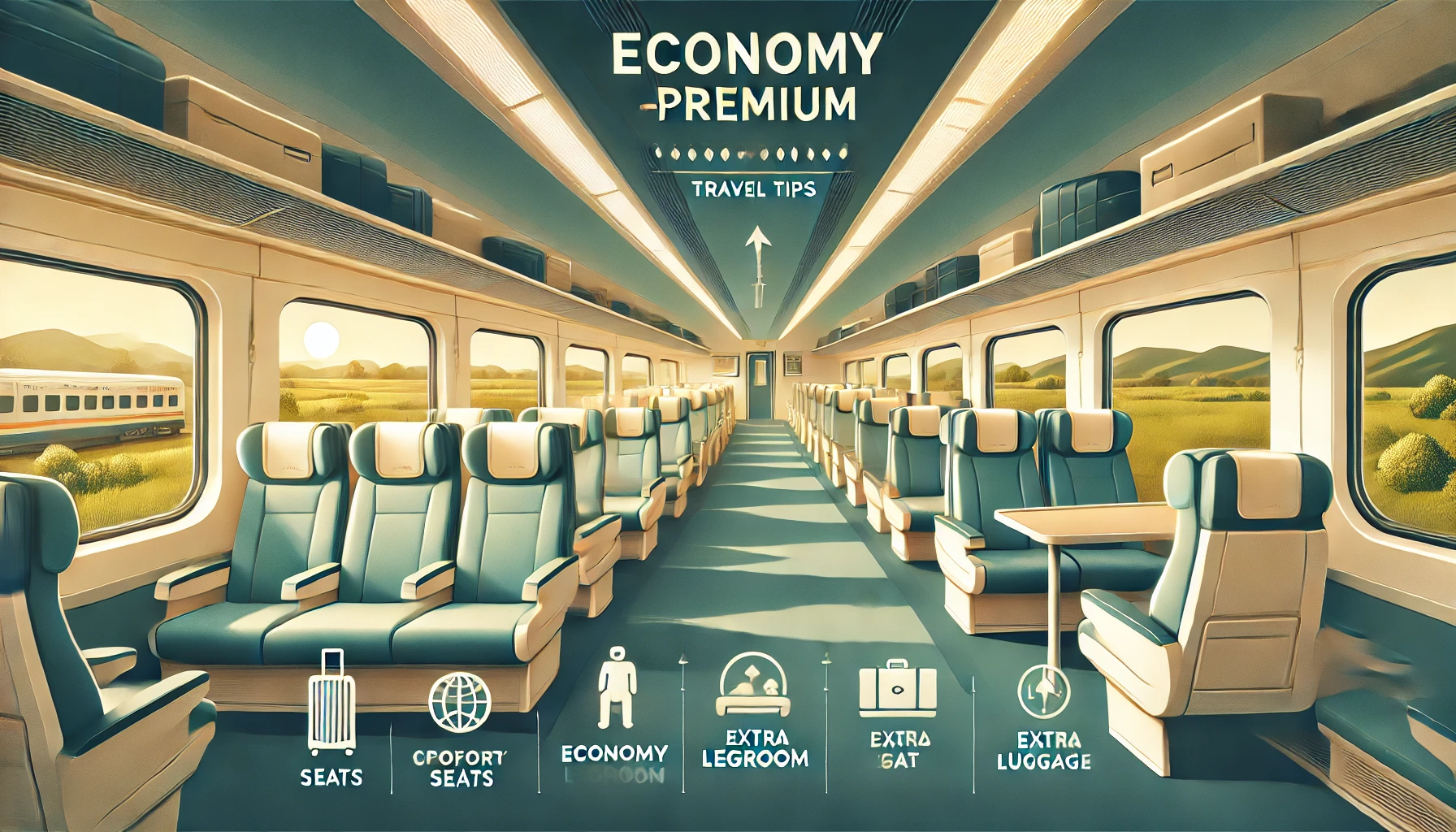 Tips Memilih Kursi Kereta Ekonomi