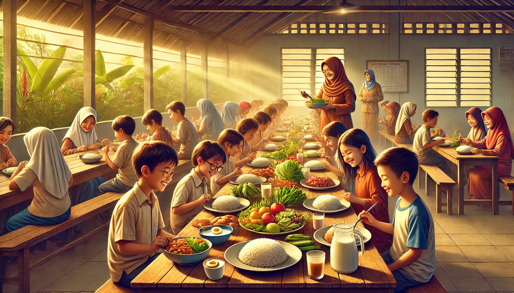 Makan Bergizi Hak Anak Indonesia