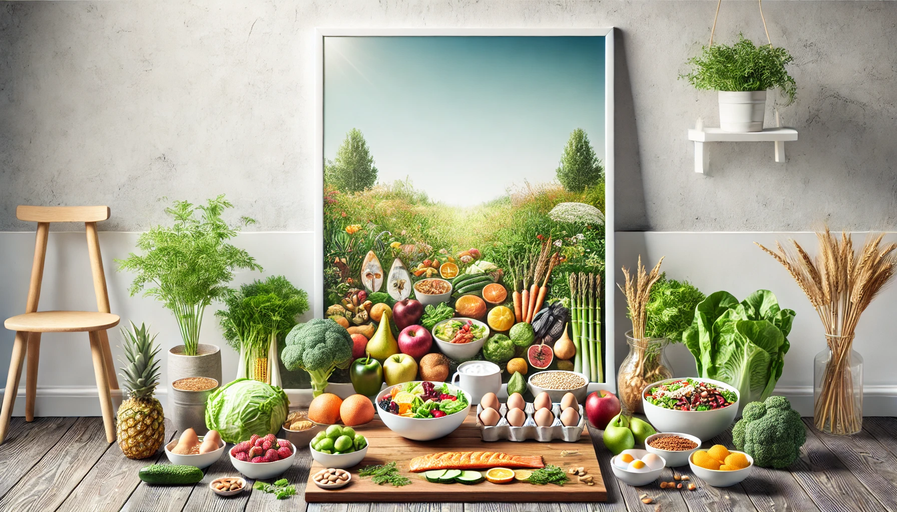 Poster Makanan Sehat dan Bergizi