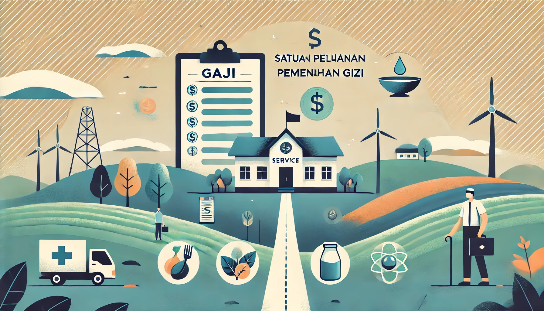 Gaji Pelayanan Pemenuhan Gizi