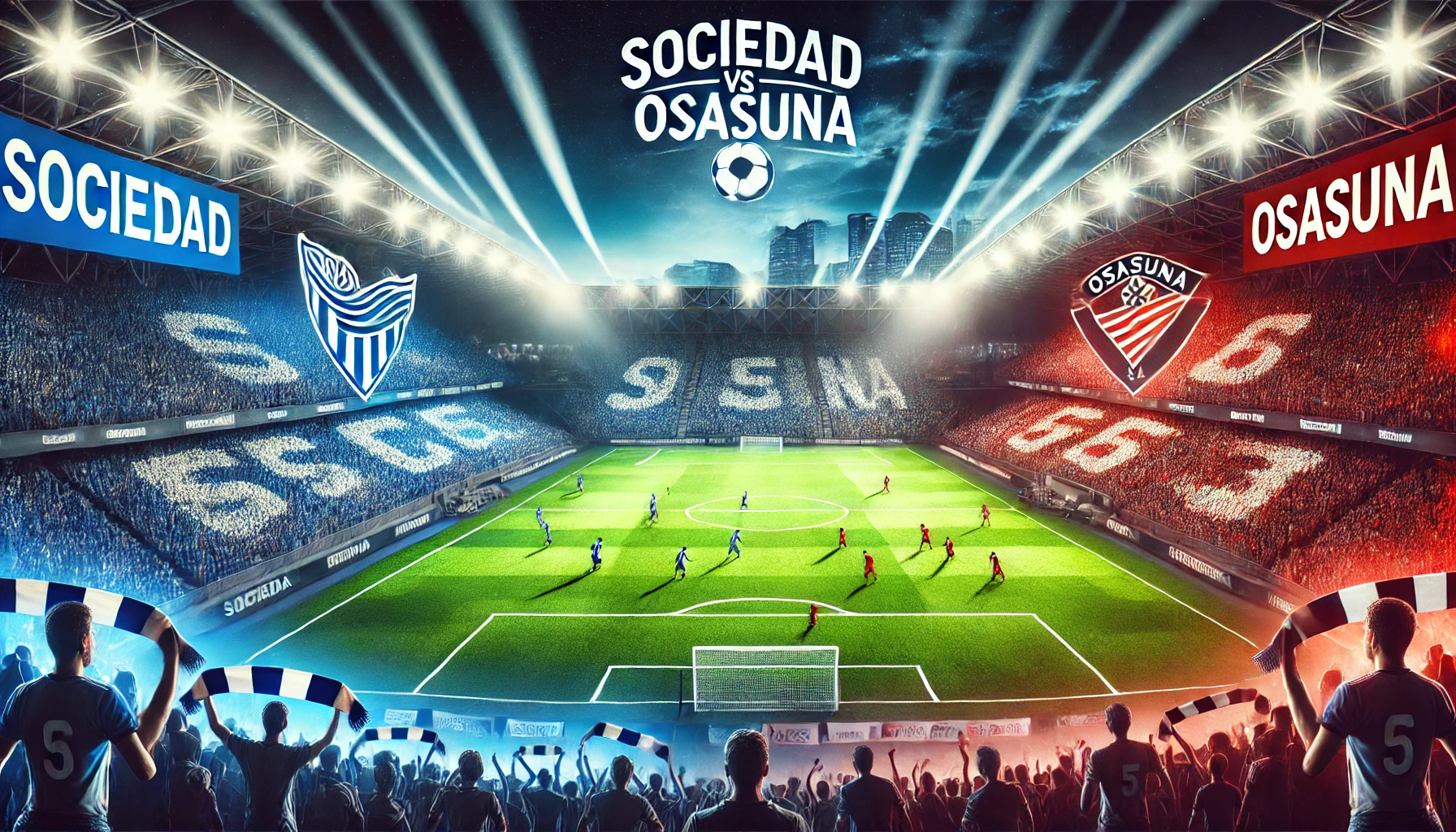 Pertandingan Sociedad vs Osasuna