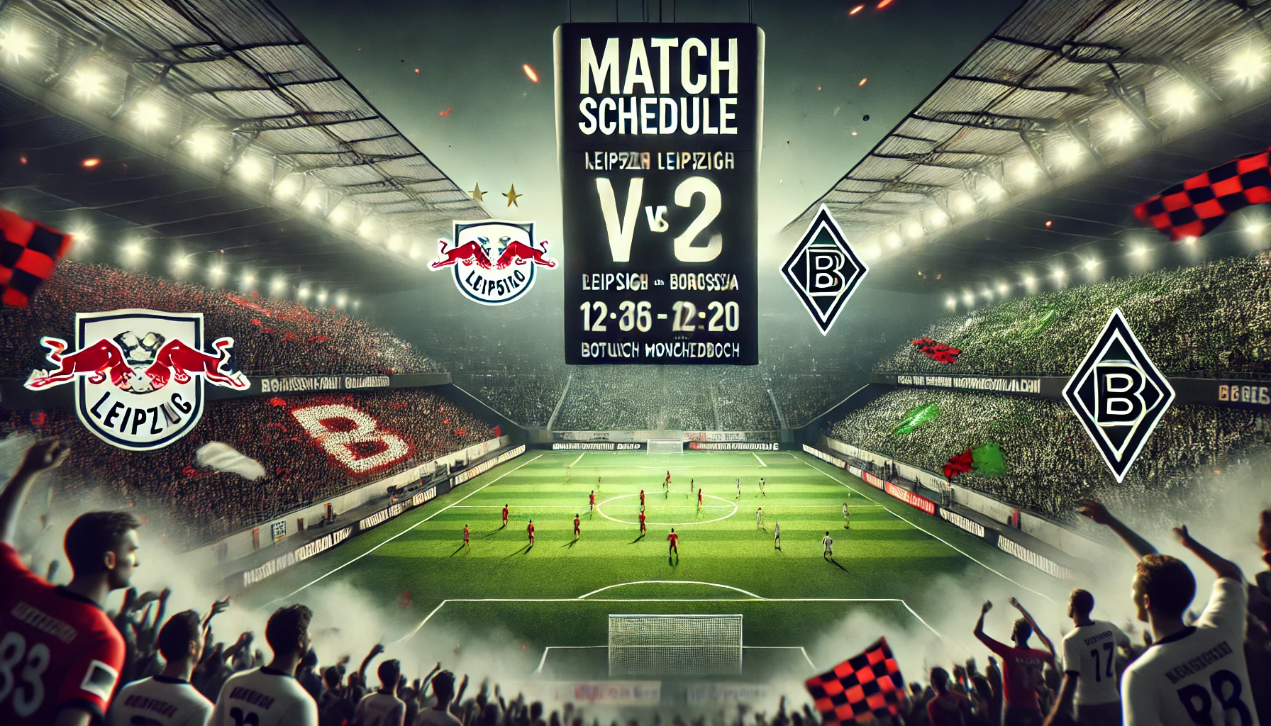 Jadwal Leipzig vs Monchengladbach