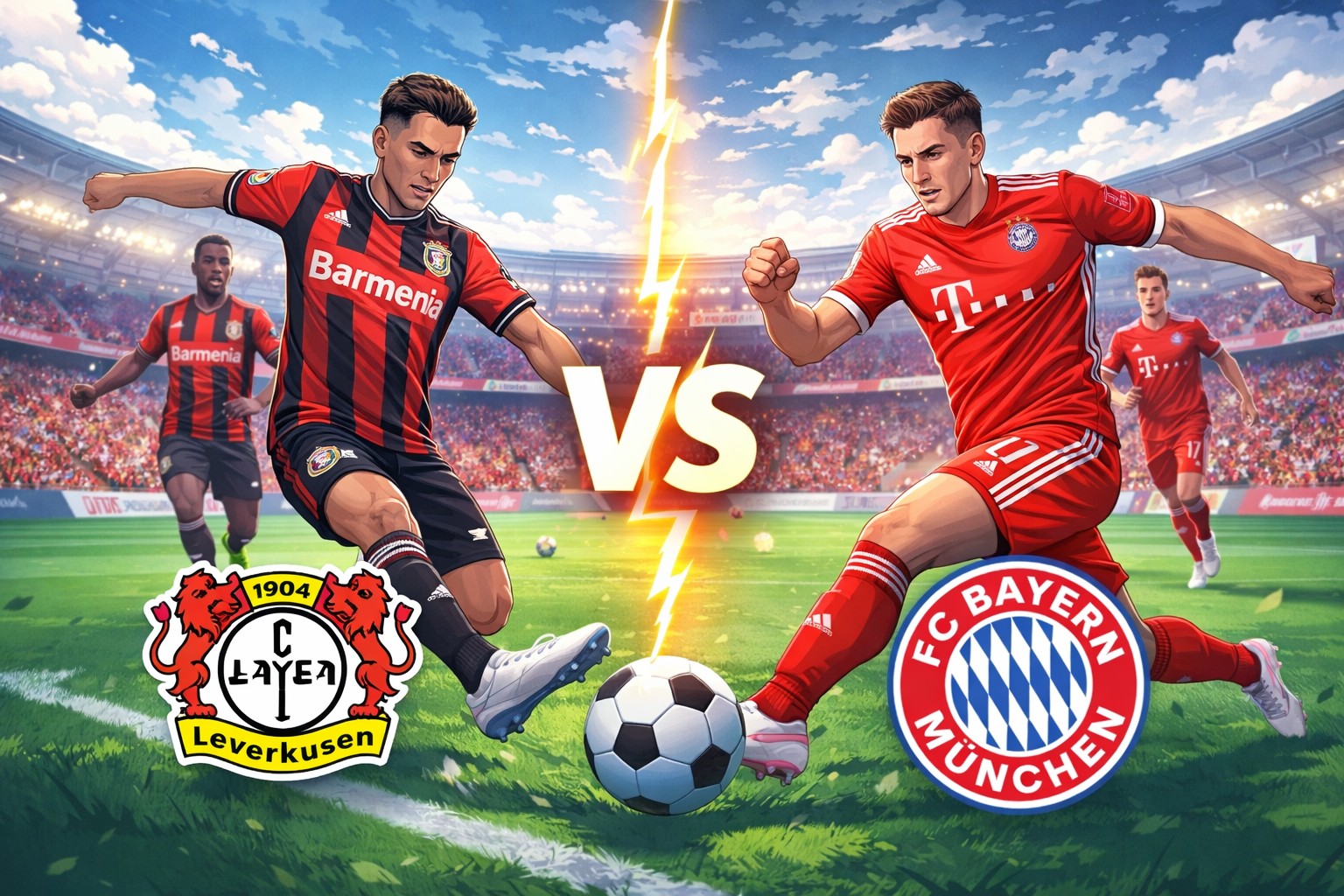Jadwal leverkusen vs bayern