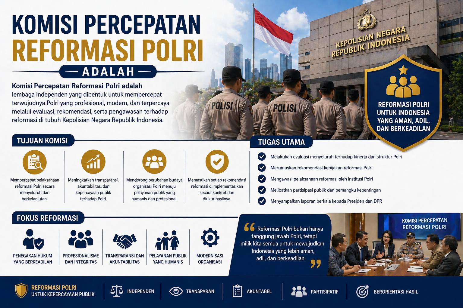 Komisi Percepatan Reformasi Polri Adalah
