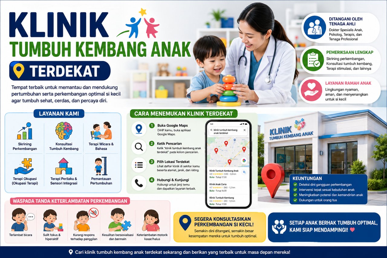 Klinik Tumbuh Kembang Anak Terdekat