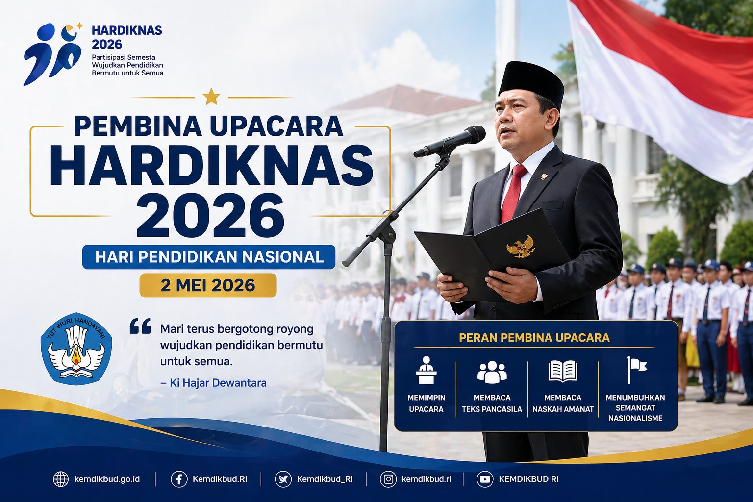 Pembina Upacara Hardiknas 2026