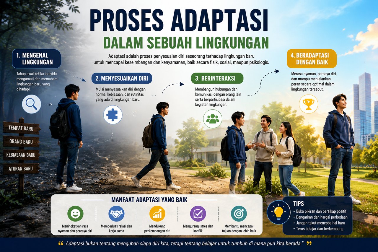 Proses Adaptasi Dalam Sebuah Lingkungan