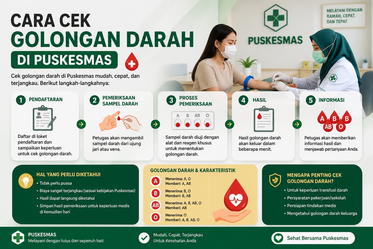 Cara Cek Golongan Darah