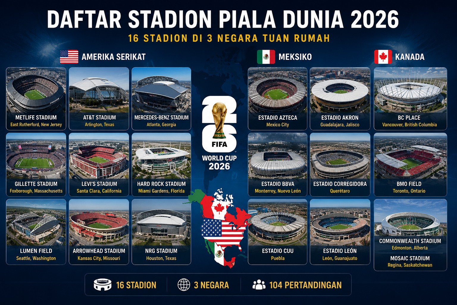 Daftar Stadion Piala Dunia