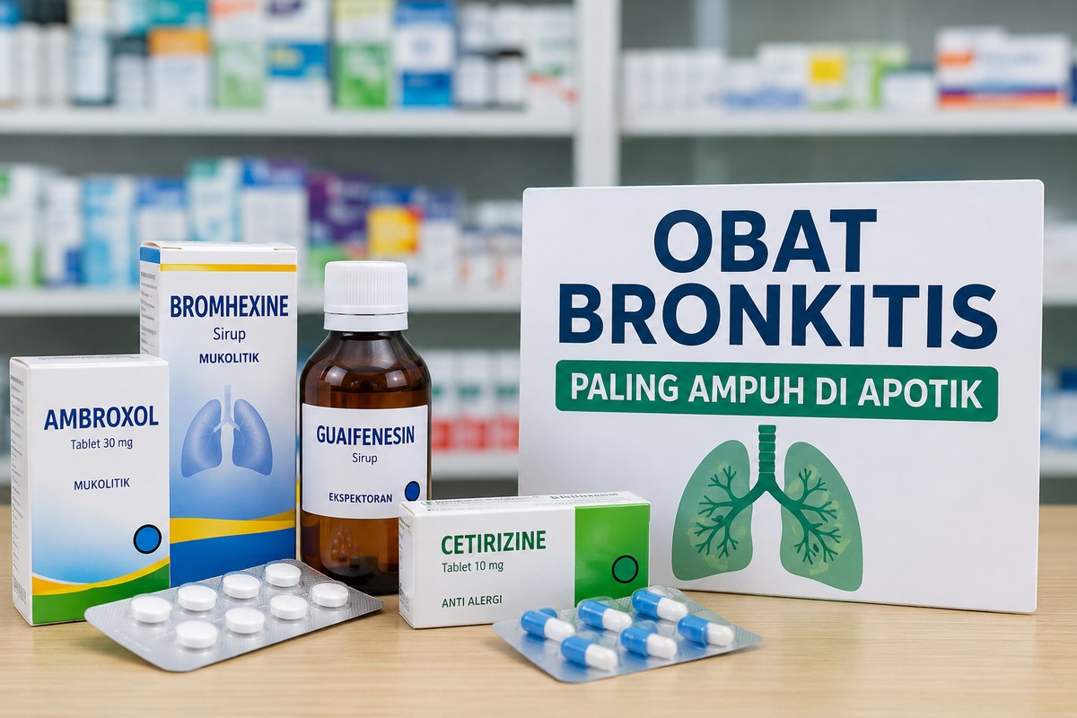 Obat Bronkitis Paling Ampuh