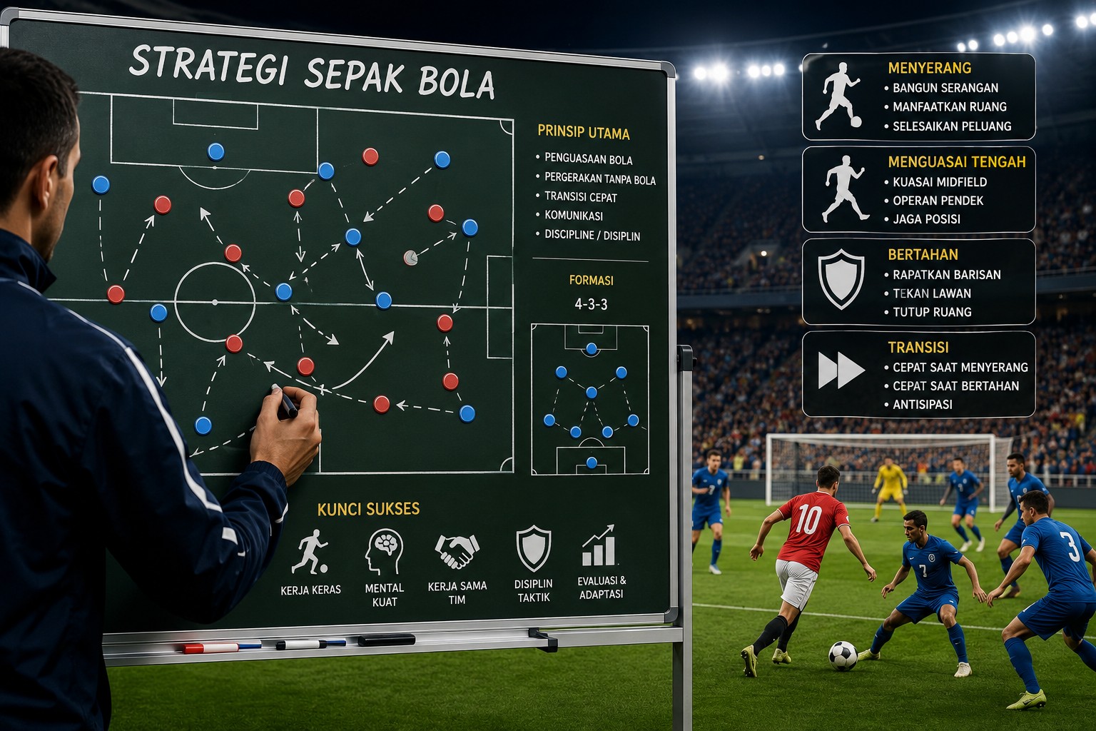 Strategi Sepak Bola