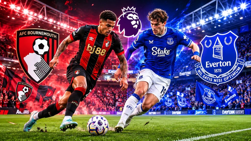 Pertandingan Bournemouth vs Everton