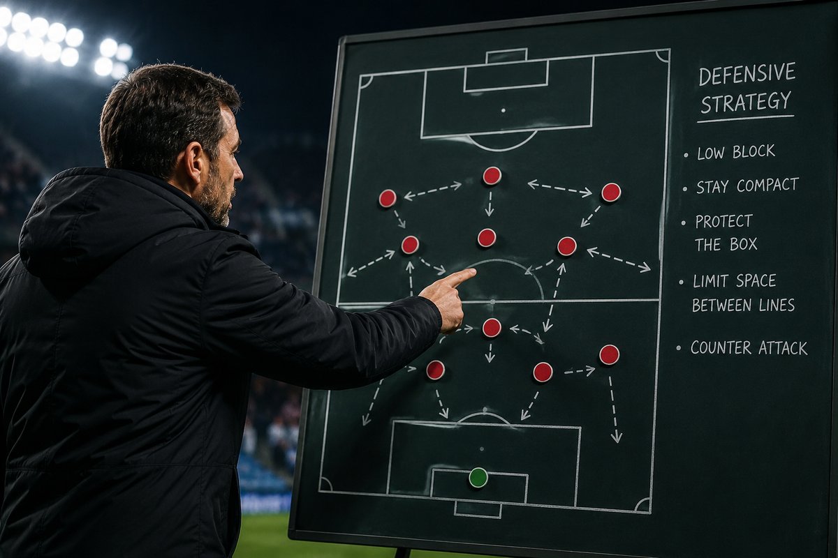 Pelatih Dengan Taktik Defensif