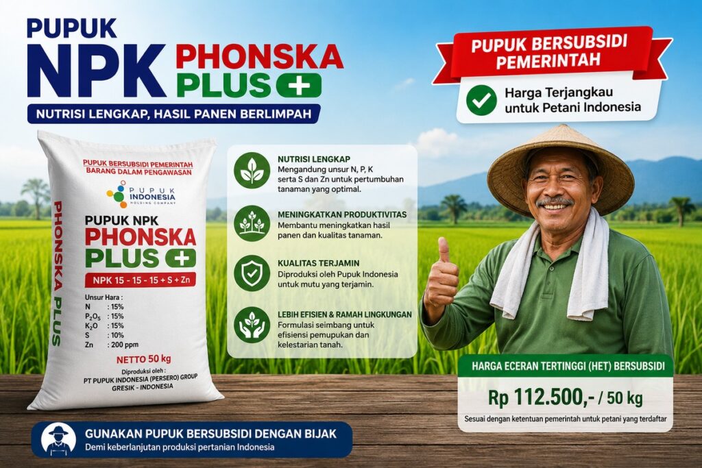 Pupuk NPK Phonska Plus