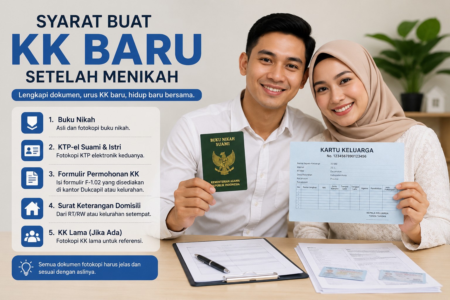 Syarat Buat KK Baru