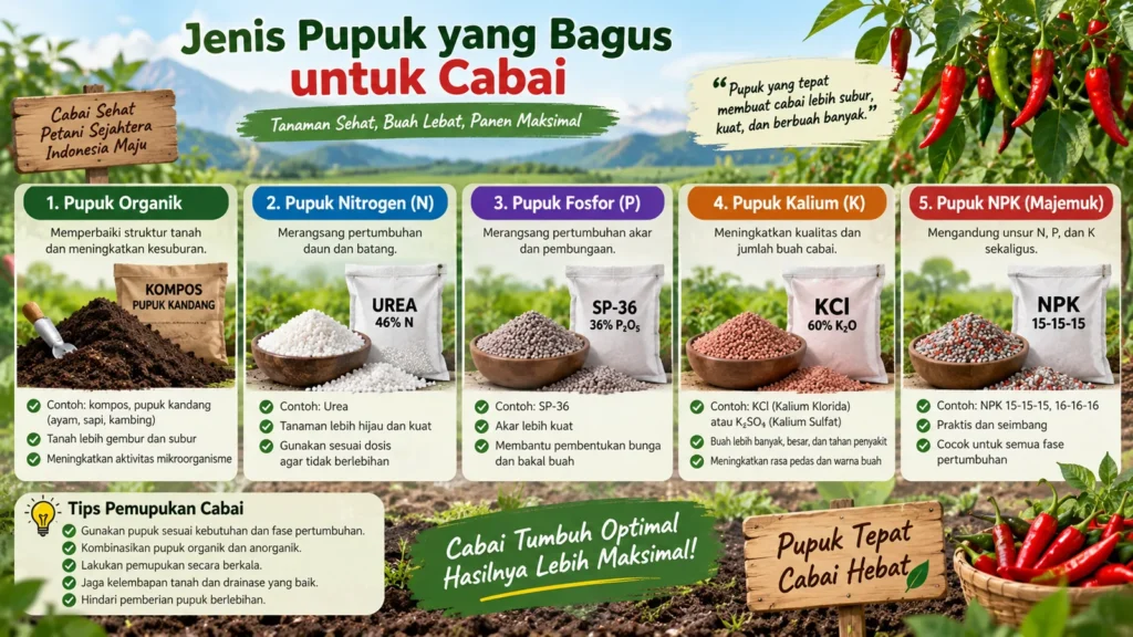 Jenis Pupuk Yang Bagus