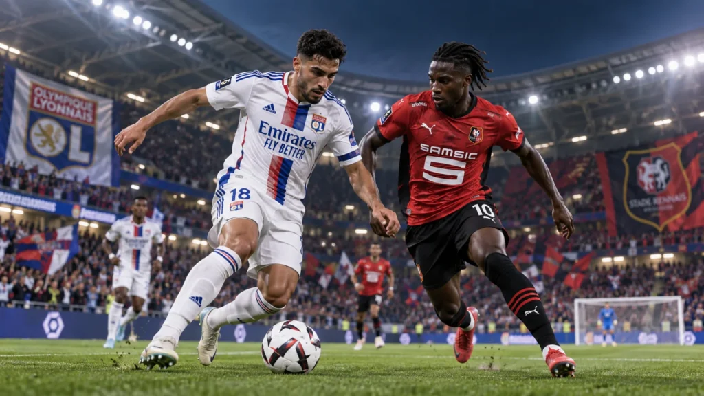 Pertandingan Lyon vs Rennes