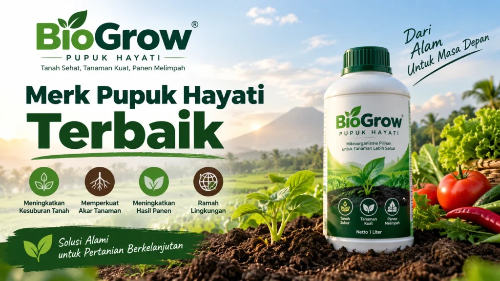 Merk Pupuk Hayati Terbaik