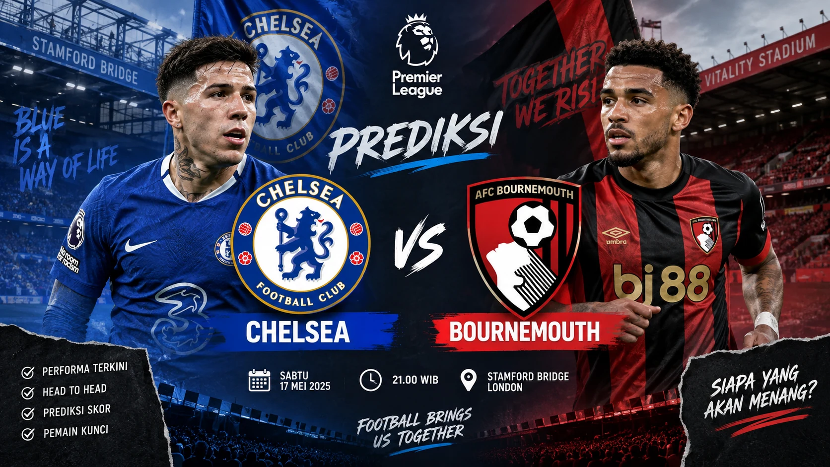 Prediksi Chelsea vs Bournemouth