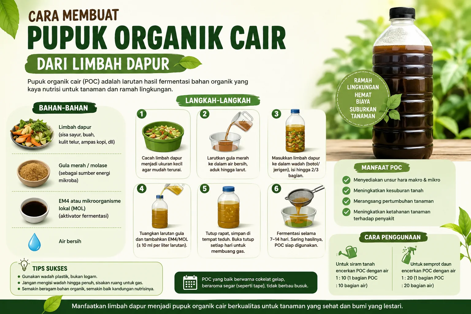 Cara Membuat Pupuk Organik