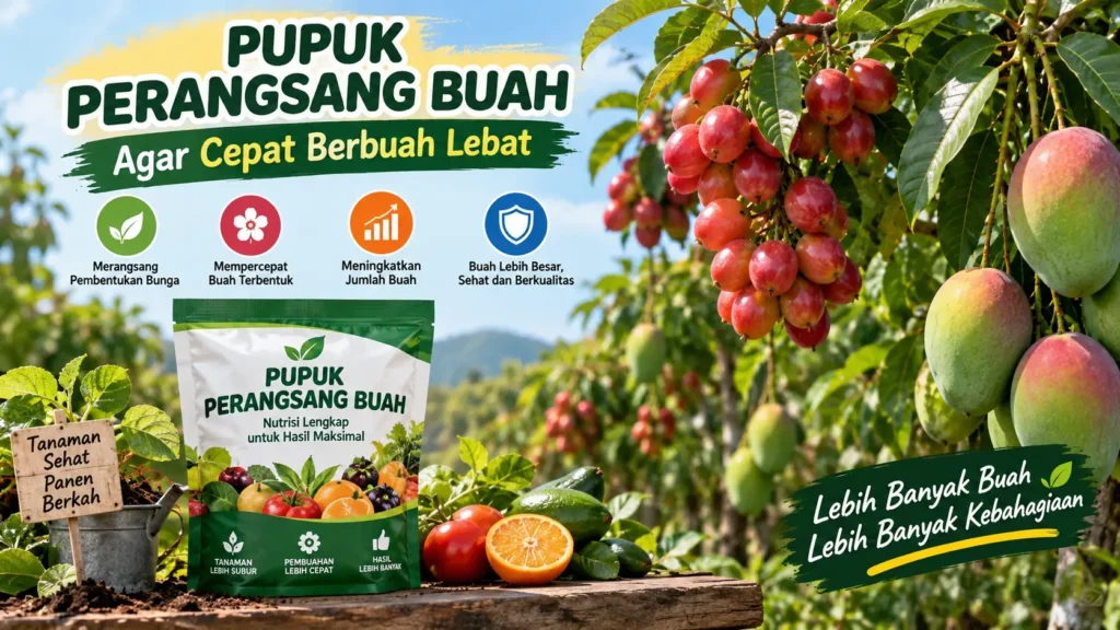 Pupuk Perangsang Buah Alami