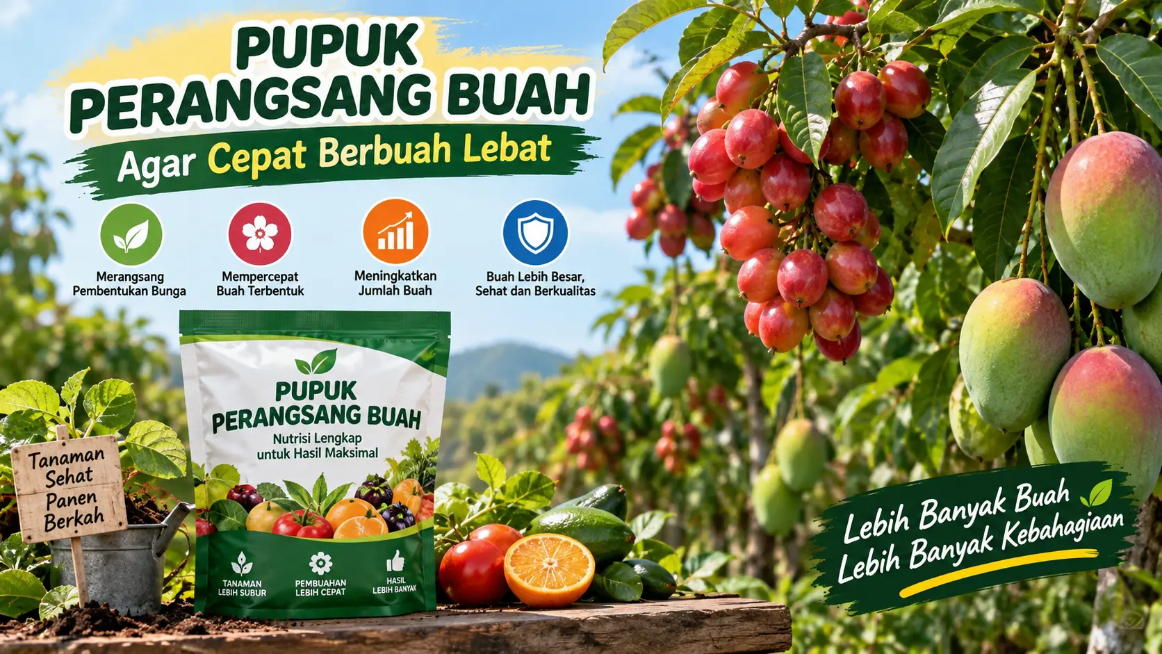 Pupuk Perangsang Buah Alami