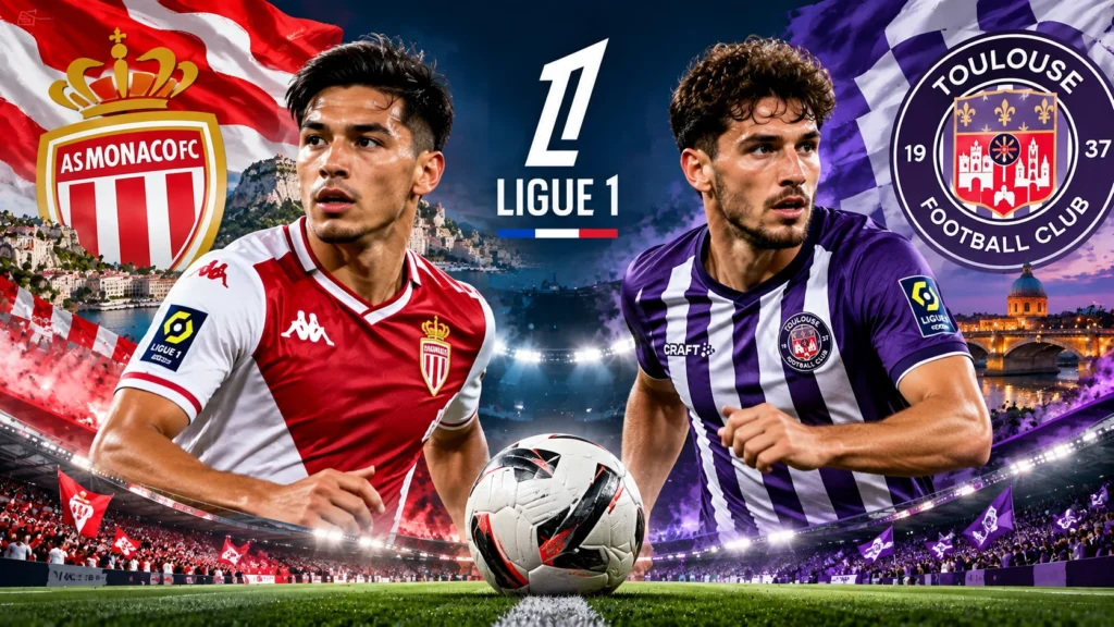 Jadwal Monaco vs Toulouse