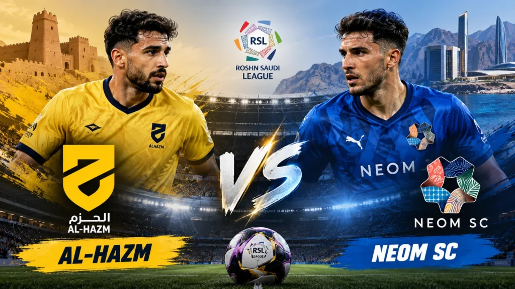 Prediksi Al-Hazm vs NEOM SC